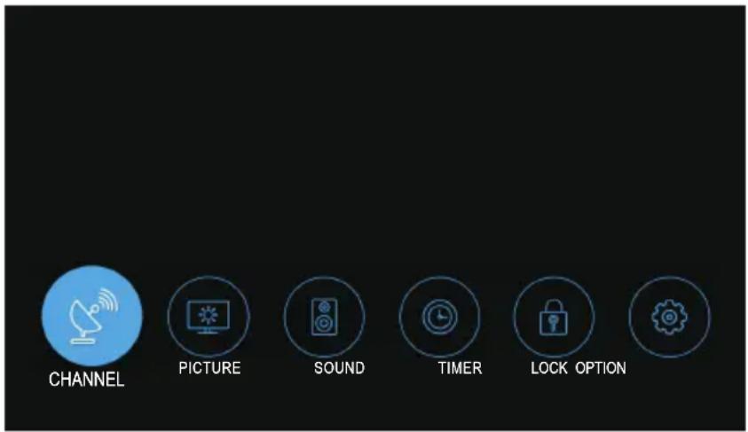 Blue BL40G6FHDT2 - How to Navigate Menus - 1