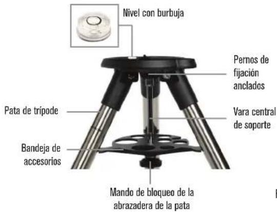 CELESTRON NexStar 8SE - INSTALACION DE NEXSTAR AL TRIPODE - 1
