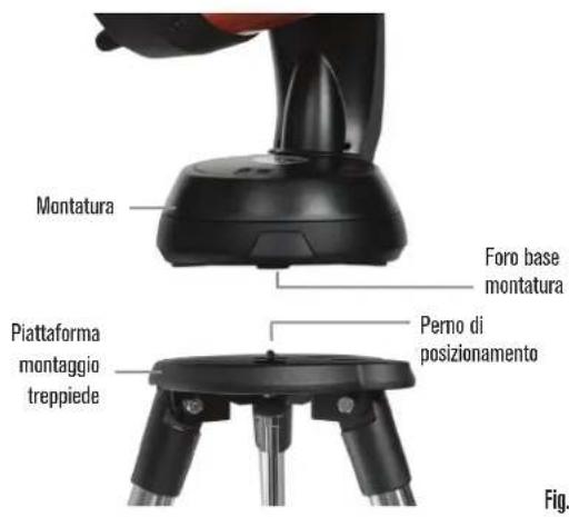 CELESTRON NexStar 8SE - FISSAGGIO DEL NEXSTAR AL TREPPIEDE - 3