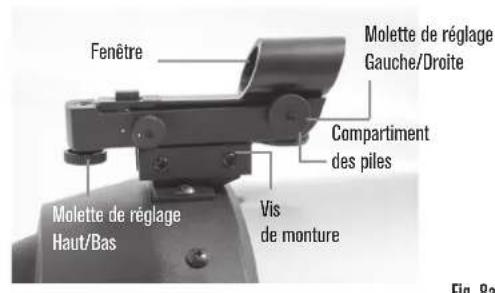 CELESTRON NexStar 8SE - Aligner lechercheur : - 1