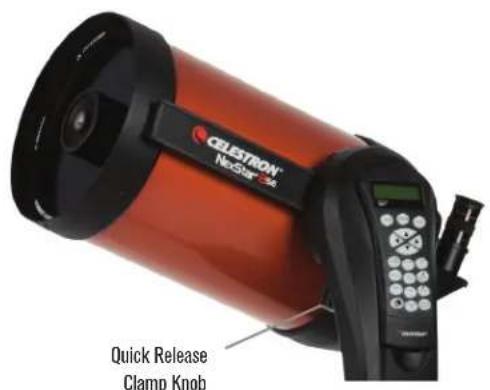 CELESTRON NexStar 8SE - ADJUSTING THE OPTICAL TUBE - 1