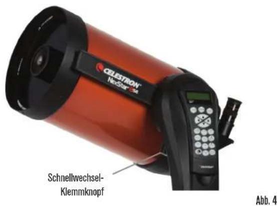 CELESTRON NexStar 8SE - EINSTellenDES OPTISCHENTUBUS - 1