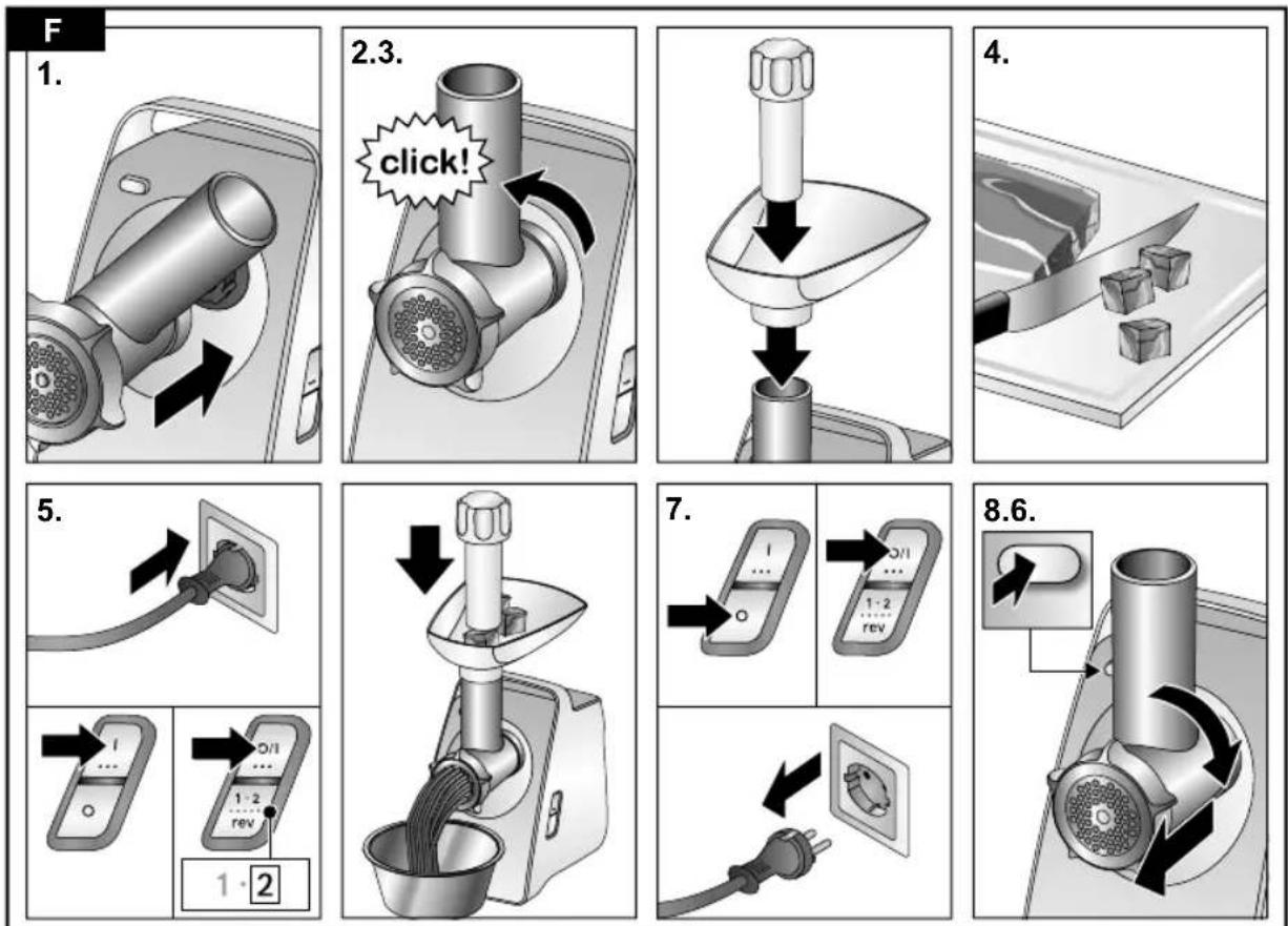 BOSCH CompactPower MFW3X10B - CompactPower Meat mincer - 6