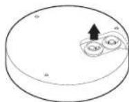 Hanwha QNO6012R - Raccordement du câble audio/alarme et du câble d'alimentation - 1