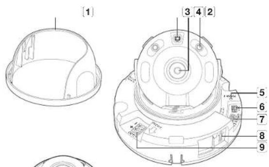 Hanwha QNO6012R - Composants - 1