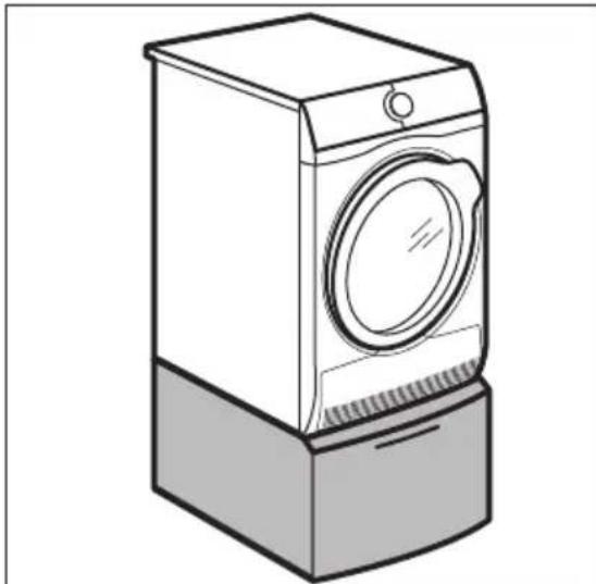 AEG T7DB7000P - Voetstuk met lade - 1