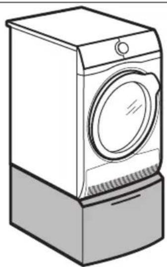 AEG T6DBK72P - Voetstuk met lade - 1