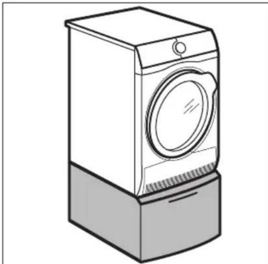 AEG T7DBK73P - Voetstuk met lade - 1
