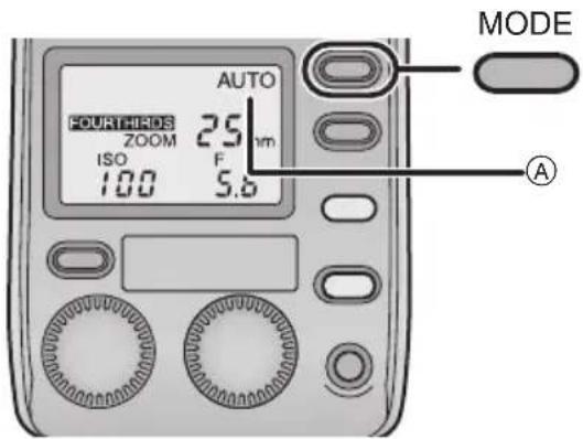 PANASONIC Lumix DMWFL500E - Appuyez sur la touche [MODE] pour sélectionner le mode flash. - 1