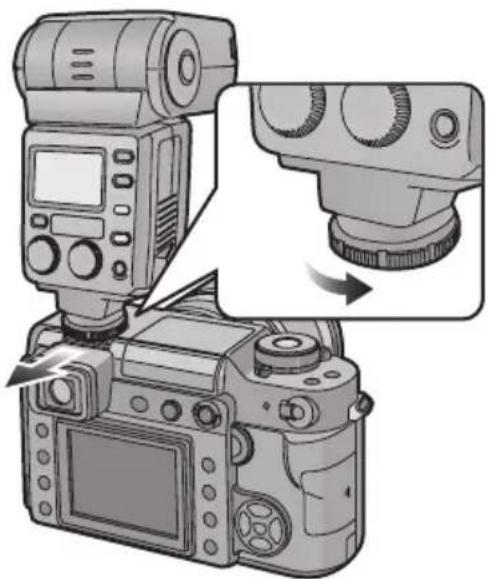 PANASONIC Lumix DMWFL500E - ■ Montieren des Gerätes - 4