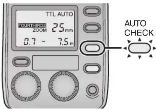 TTL AUTO FOURTHIROS 25mm ZOOM 0.7 - 7.5m AUTO CHECK