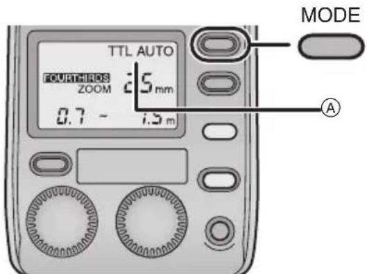 PANASONIC Lumix DMWFL500E - How to select the flash mode - 2