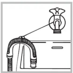 INDESIT WIXXL 126 (EU).1 - Collegamento del tubo di scarico - 2
