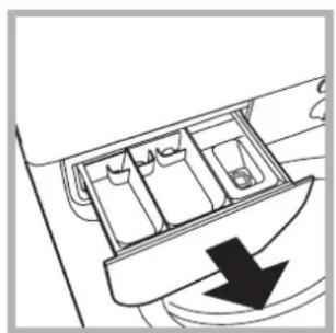 INDESIT IWC 71281ECOEU60HZ.R - Cleaning the detergent dispenser drawer - 1