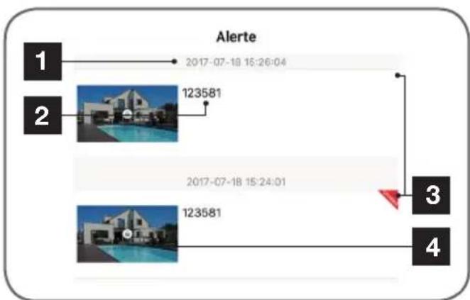 AVIDSEN 123581 WiFi - - WIEDERGABE DER ALARMVIDEOS - 1