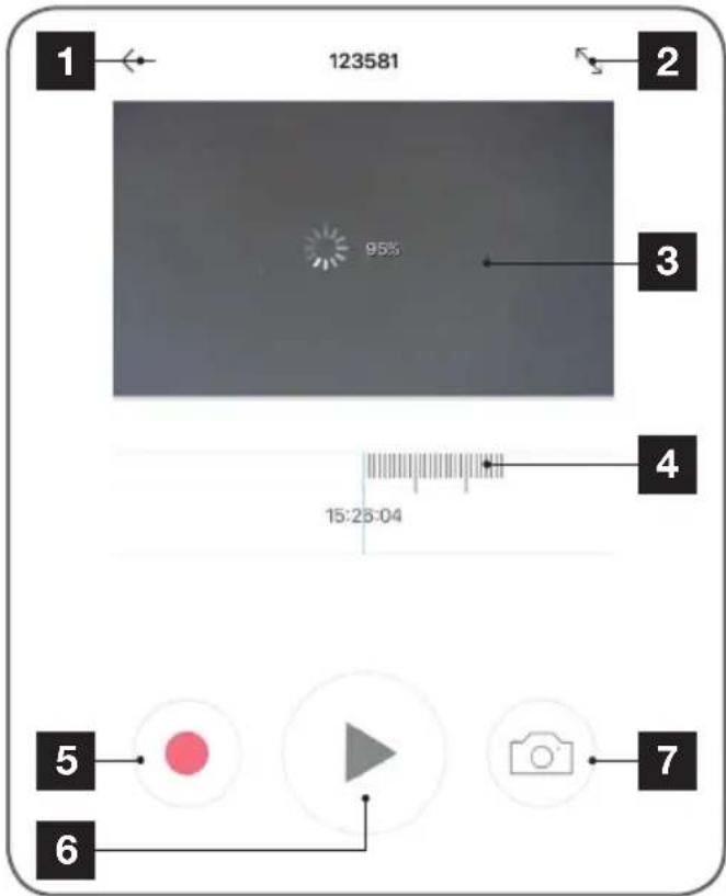 AVIDSEN 123581 WiFi - - VIDEO-WIEDERGABE DER KAMERAAUFZEICHNUNGEN - 3