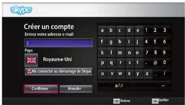 LG ANVC400 - CREER UN COMPTE/ME CONNECTER (SUITE) - 3