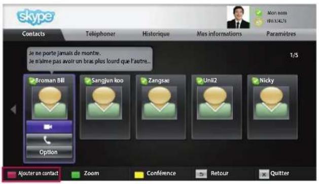 LG ANVC400 - MENU Skype - 1