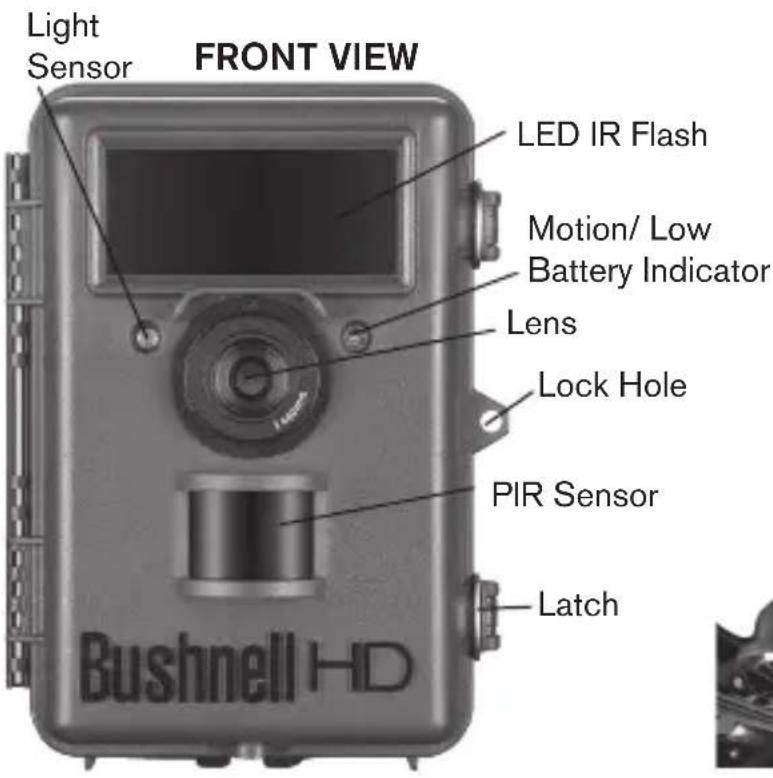 BUSHNELL NatureView HD Essential - PARTS AND CONTROLS - 1