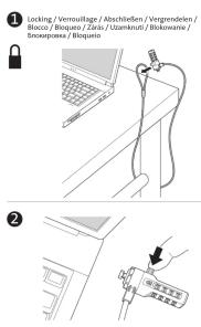 KENSINGTON Combination Laptop Lock - 2
