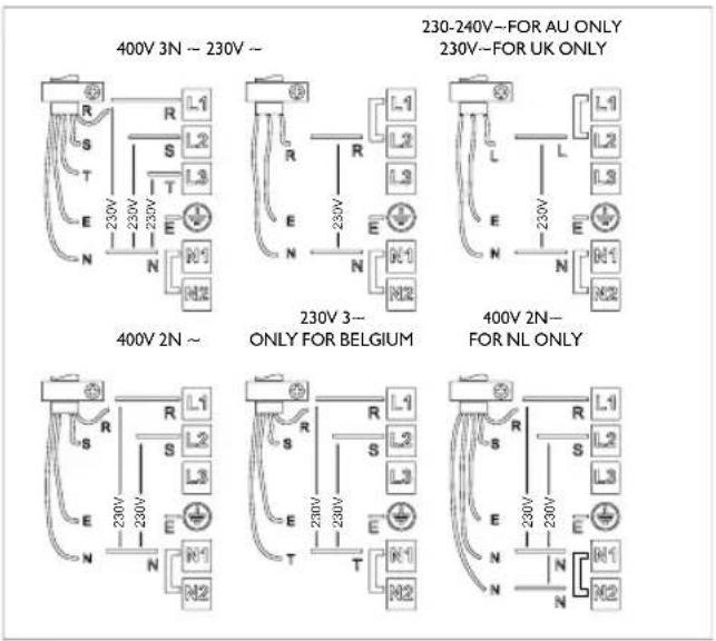 BAUKNECHT ETI 6740 IN1 - Connecting to the terminal board - 2
