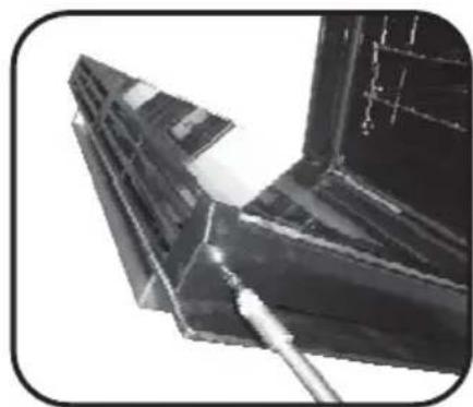 HOOVER HOT7174BIWF - RIMOZIONEE PULIZIA DELLA PORTA IN VETRO - 5