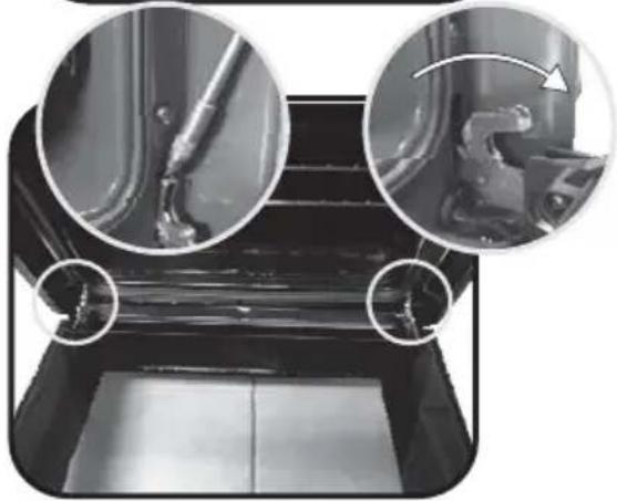 HOOVER HOT7174BIWF - RIMOZIONEE PULIZIA DELLA PORTA IN VETRO - 3