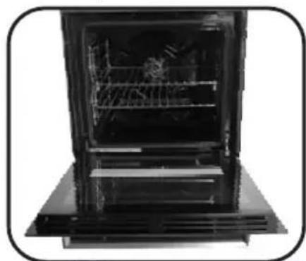 HOOVER HOT7174BIWF - RIMOZIONEE PULIZIA DELLA PORTA IN VETRO - 1