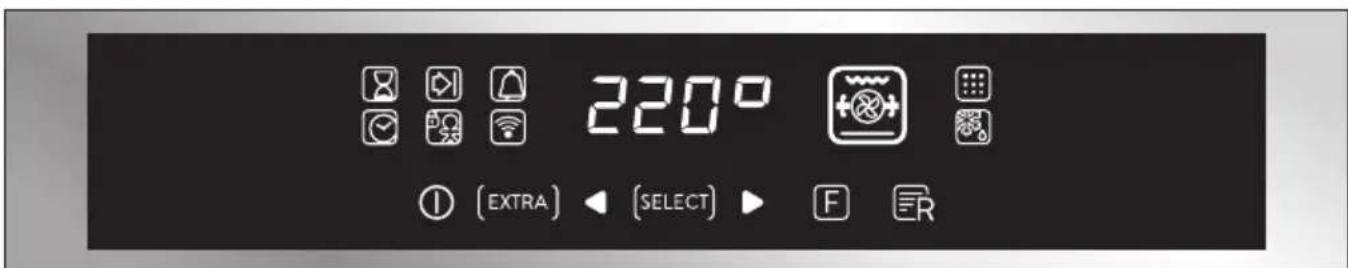 HOOVER HOAZ7173WI WFE - Display description - 1