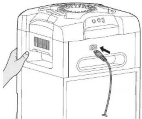 PANASONIC SCTMAX9 - Utilización de la toma de CA - 1