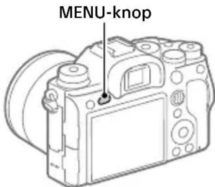 SONY Alpha A9 II - MENU-onderdelen gebruiken - 1