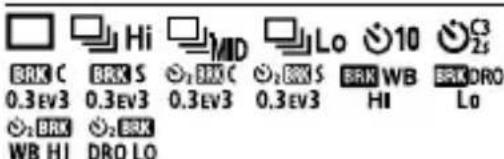 SONY Alpha A9 II - Opname-installingen - 1