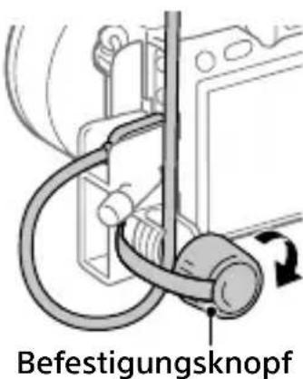 SONY Alpha A9 II - So bringen Sie den Kabelschutz an - 2
