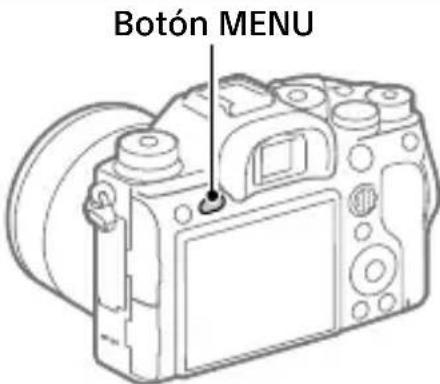 SONY Alpha A9 II - Utilización de los elementos de MENU - 1