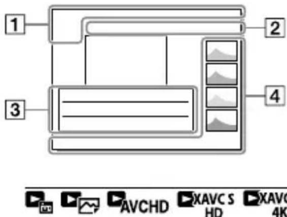 SONY Alpha A9 II - Riproduzione imagine singola Visualizzazione dell'istogramma - 2