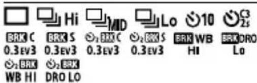 SONY Alpha A9 II - Shooting settings - 1