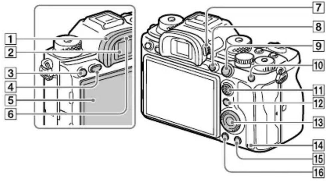 SONY Alpha A9 II - Achteraanzicht - 1