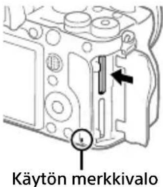 SONY Alpha A9 II - Muistikortin poistaminen - 1