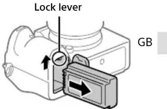 SONY Alpha A9 II - To remove the battery pack - 1