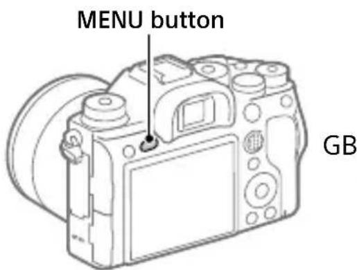 SONY Alpha A9 II - Using MENU items - 1