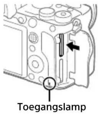 SONY Alpha A9 II - De geheugenkaart eruit halen - 1