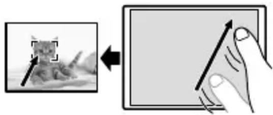 SONY Alpha A9 II - ① Touch the monitor. - 1