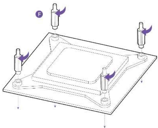 NZXT Kraken X73 - STEP1-PREPARATION DE LA CONTREPLAQUE - 1