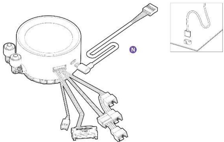 NZXT Kraken X73 - BRANCHEMENT DU CABLE USB - 2