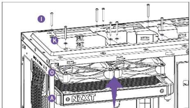 NZXT Kraken X73 - INSTALLATION INDIRECTE - 1