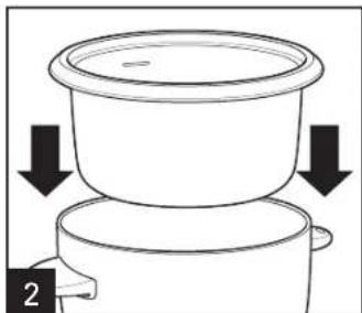 HAMILTON BEACH 37517 - Cómo Cocer Alimentos al Vapor con Arroz - 2