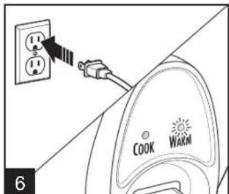 HAMILTON BEACH 37517 - How to Steam Food While Cooking Rice - 6