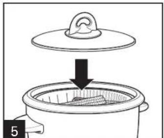 HAMILTON BEACH 37517 - Cuisson des alimentés à la vapeur - 5