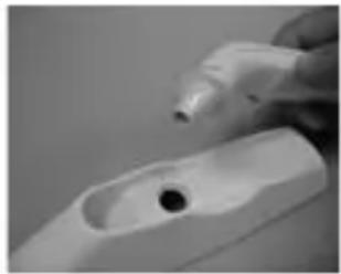 MICROLIFE IR 1DA1 - Come inserire un nuovo copri sonda - 4