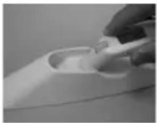 MICROLIFE IR 1DA1 - Come inserire un nuovo copri sonda - 2